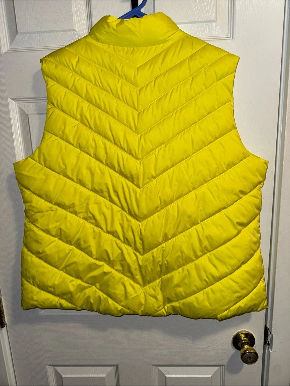 GAP Bright Yellow Quilted Kids Puffer Vest